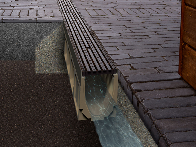 the importance that slope plays on drainage performance
