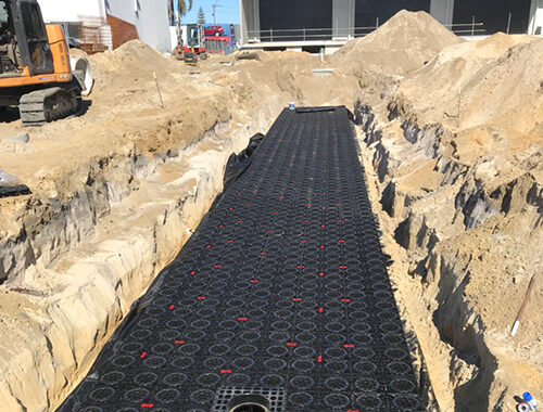 driveways and car parks