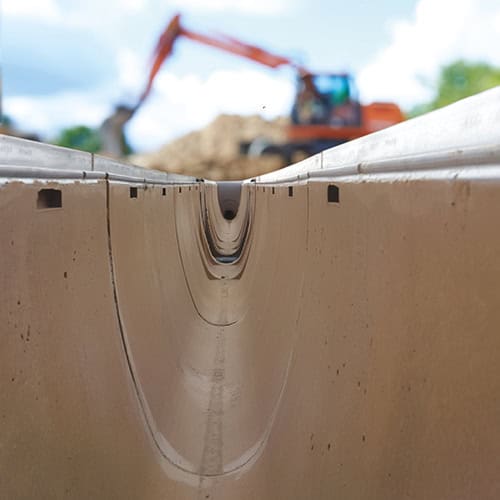 modular systems vs insitu drains