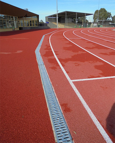 proclamation park athletics track