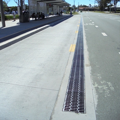 Deception Bay Bus Stop, Deception Bay, QLD - ACO Drain