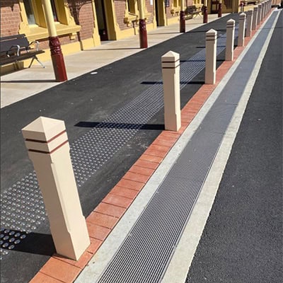 Junee Train Station, Junee, NSW - ACO Drain