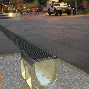 sizing a trench drain