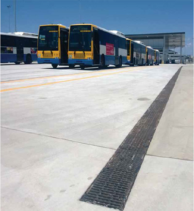 Tradecoast Bus depot